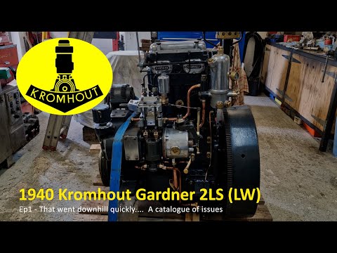 Kromhout Gardner 2LS (LW) engine failure Part 1 - The teardown, that went downhill quickly!!!!