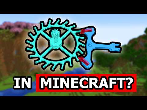Making a Mechanical Watch in Minecraft! | The Escapement