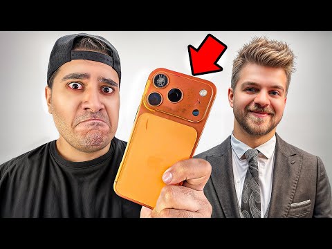 آیفون 17 خریدم! بنیامین گوشیمو شکست😶😂