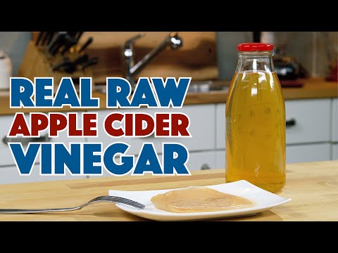 How To Make REAL Apple CIDER Vinegar
