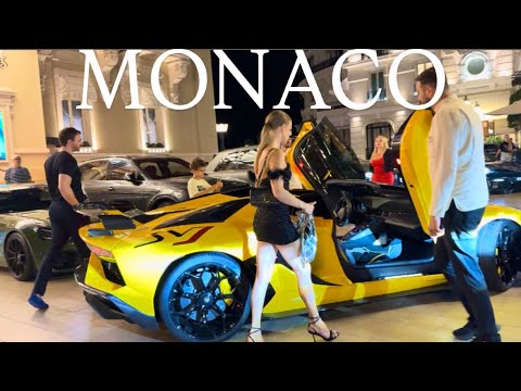 MONACO NIGHTSโฆ๏ธDAILY SUPERCAR SCENE๐ #billionaires #monaco #supercars