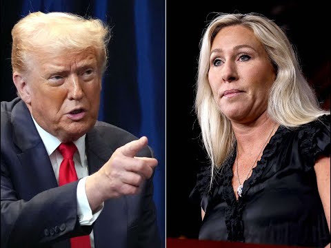 Trump & Marjorie feud ERUPTS, hits NEW LOW | Another Day