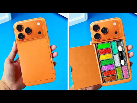 💄 PHỤ KIỆN DIY TUYỆT NHẤT ♥️ Cách Giấu Trang Điểm & Thủ Công Vui Nhộn! 🌟