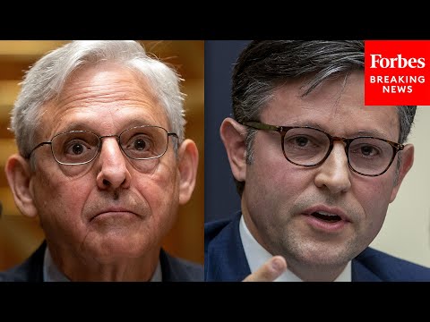 'Key Agencies Have Indeed Been Weaponized': Mike Johnson Hammers AG Garland At Weaponization Hearing