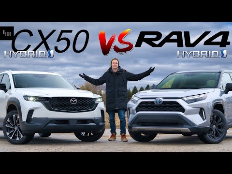 MAZDA CX50 HYBRID vs TOYOTA RAV4 HYBRID - Attack Of The Clones