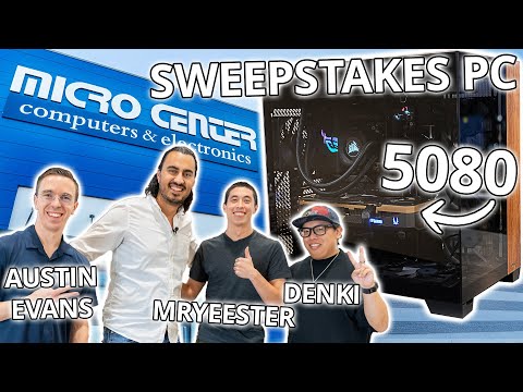 Let's Build a 5080 PC for our Phoenix Micro Center Sweepstakes Winner!