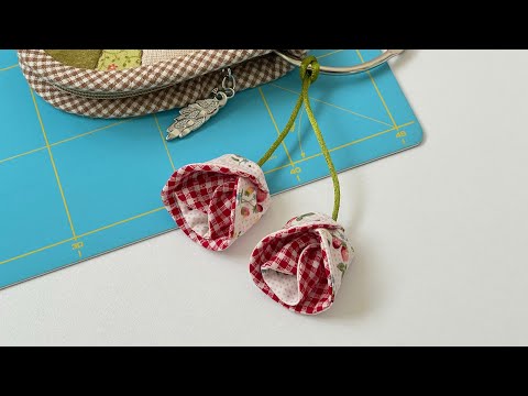	🌷 Sew a Fabric Tulip in 2 Minutes! Super Easy Tutorial