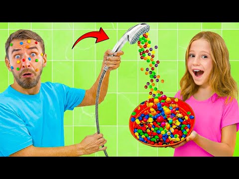 Nastya and Magic Candy Shower Adventure for kids