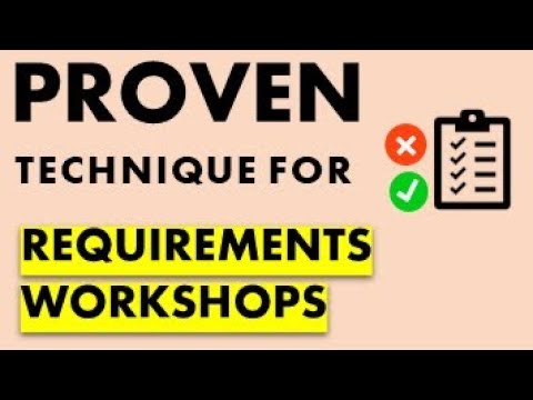 Requirements Gathering Workshop Technique I Use As A Business Analyst