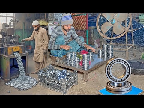How Ball Bearings Are Made | Inside a Pakistani Bearing Factory