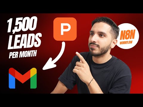B2B Gold Mine: Automated Product Hunt Lead Generation Workflow using n8n