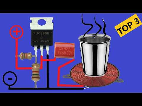 TOP 3 Simple Induction Heater Circuit