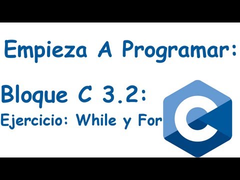 Bloque 3.2: Ejercicio de For y While