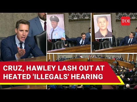 'You're Here To Answer… ': Josh Hawley Loses Temper At 'Mass Deportations' Senate Hearing