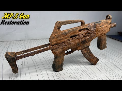 MP5 Gun Restoration mp5 gun before and after ( with test ) MP.5 pistol restoration Gun Restoration