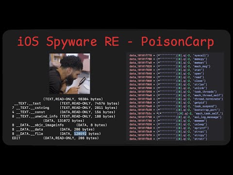 iOS Spyware RE - PoisonCarp