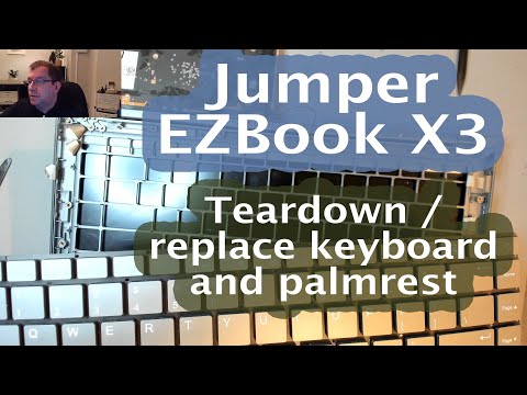 [63] Jumper (Amazon) EZBook X3 - Liquid damage shorted power button, replace keyboard