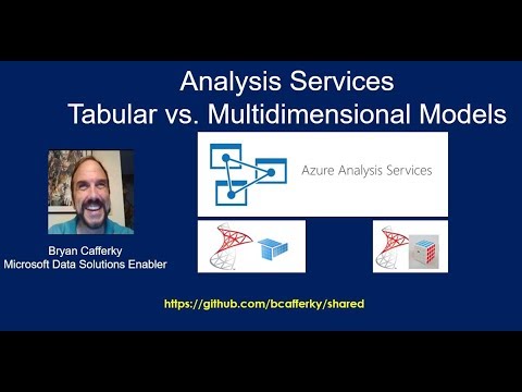 Analysis Services What is the Difference between Tabular and Multidimensional Models