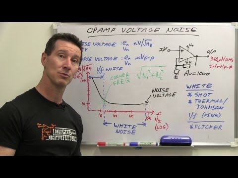 EEVblog #528 - Opamp Input Noise Voltage Tutorial