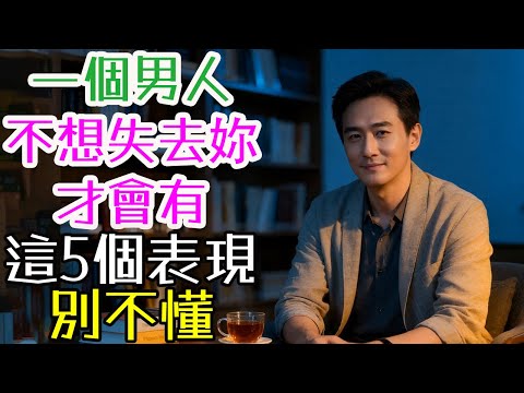 一個男人不想失去妳，才會有這5個表現，別不懂。#男人 #不想失去你 #5個表現 #真心 #在意 #行為 #愛情 #感情 #姊妹 #霖川 #不吵 #退一步 #沉默 #讓步 #冷靜 #衝突 #情緒 #
