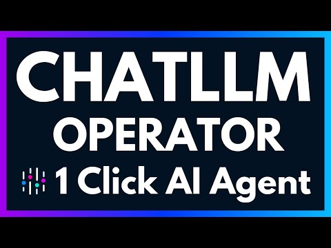 ChatLLM Operator | New 1 Click AI Agent automates your work and research