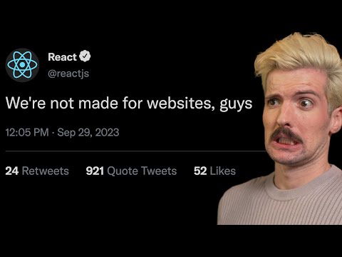 React Wasn't Built For The Web