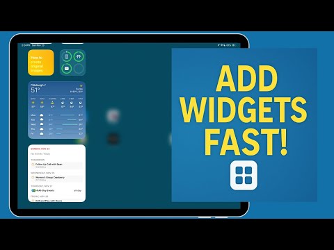 How to Add Widgets to Your iPhone and iPad Fast!
