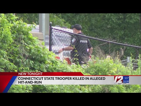 Connecticut state trooper killed after getting hit by car during traffic stop on highway