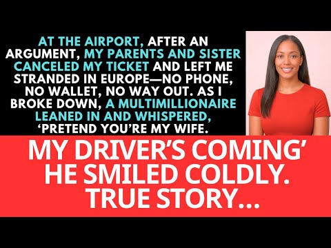 Right at the Airport, They Abandoned Me; a Billionaire Leaned in and Whispered a Lie. Trust Me...