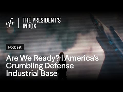 Are We Ready? | America’s Crumbling Defense Industrial Base, With Kathleen Hicks