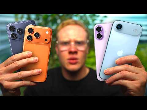 iPhone 17 vs 17 Pro vs Air! Which Should You Buy?