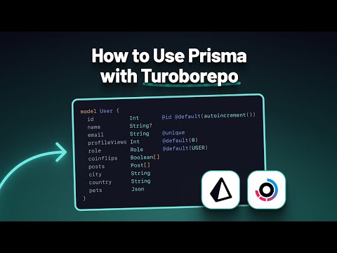 How to Use Prisma with Turborepo