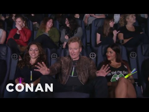 Conan Crashes A "Magic Mike XXL" Girls' Night Out | CONAN on TBS