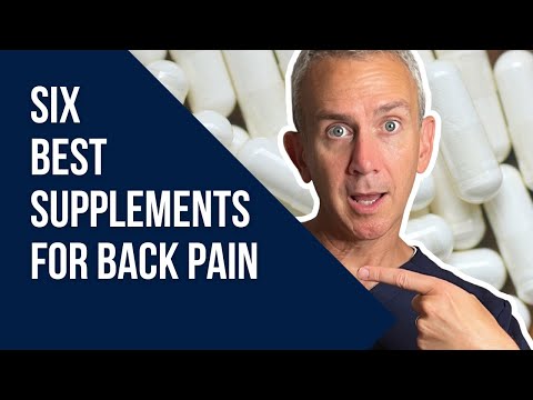 Top 6 Supplements for Back Pain