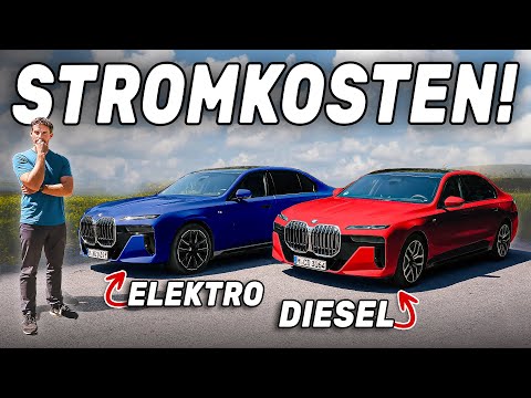Darum versagt Elektro gegen Diesel! BMW i7 vs. BMW 740d xDrive