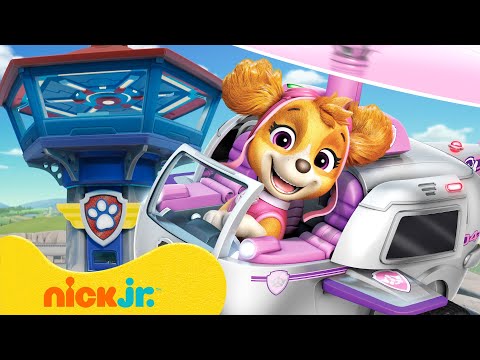PAW Patrol Air Rescue Adventures! #8 w/ Skye  🚁 | Nick Jr.