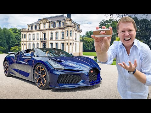 BILLIONAIRE BUGATTI EXPERIENCE! New W16 Mistral Test Drive