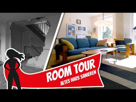Room Tour: Altes Haus sanieren - Das waren die Kostenfallen & 1.000 € Momente | Hausbau Helden