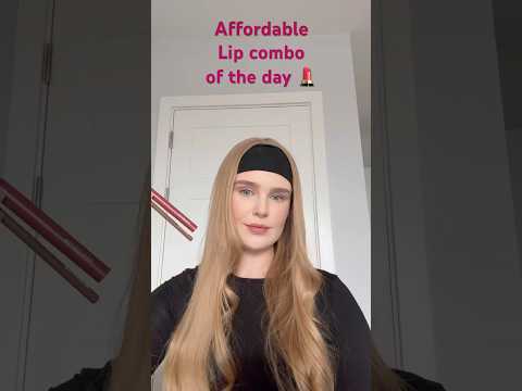 Affordable lip combo | drugstore lip combo