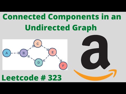 NUMBER OF CONNECTED COMPONENTS IN AN UNDIRECTED GRAPH | LEETCODE # 323 | PYTHON GRAPH SOLUTION