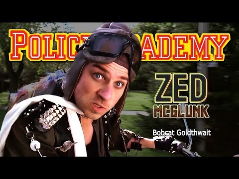 Zed McGlunk's (Bobcat Goldthwait) Craziest Moments: Police Academy