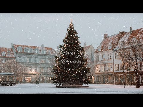 🎄Prague Christmas, Square Flowing with Vintage Jazz | Christmas Jazz Playlist