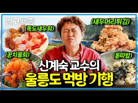 [맛터사이클🏍️풀버전] 오토바이 타고 전국 곳곳 누비는 낭만 식객 신계숙 교수의 웃음 넘치고 감동 가득한 울릉도 '맛' 정복기│맛터사이클│알고e즘