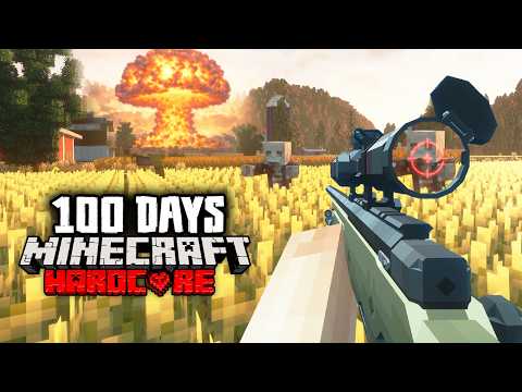 I Survived 100 Days in WAR Zombie Apocalypse in Hardcore Minecraft