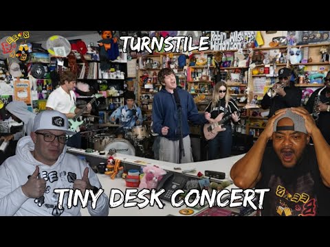 TURNSTILE BRINGS THE CHAOS to Tiny Desk! 😱 | NPR Tiny Desk Concert Reaction