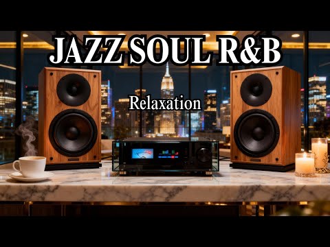 Smooth Jazz x Soulful R&B – Mellow Music Vibes for Night Work & Easy Relax