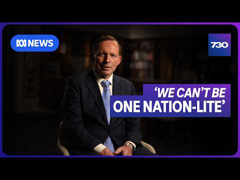 Former prime minister Tony Abbott warns Angus Taylor about being 'One Nation-lite' | 7.30