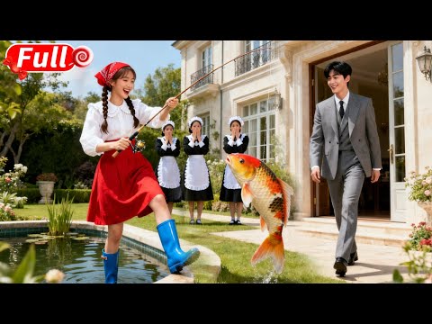 總裁20年不曾露笑，卻在撞見鄉下野丫頭在他別墅池塘釣魚時當場破功大笑！誰料她竟還是他的天命之人，立刻豪砸千億把她寵上天！ #短劇 #爽劇 #甜劇 #愛情劇 #drama ＃总裁