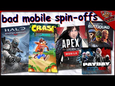 forgotten mobile spin offs from big games that failed...