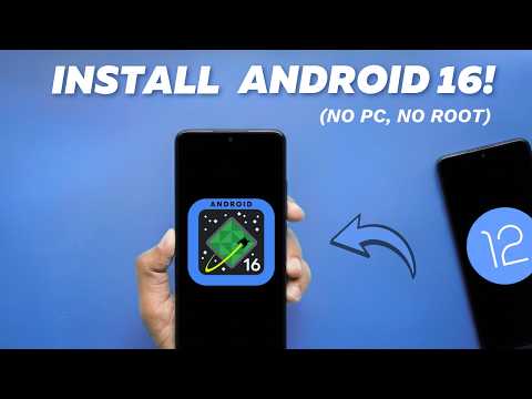 Install Android 16 on ANY Phone WITHOUT PC (No Root, No Data Loss)